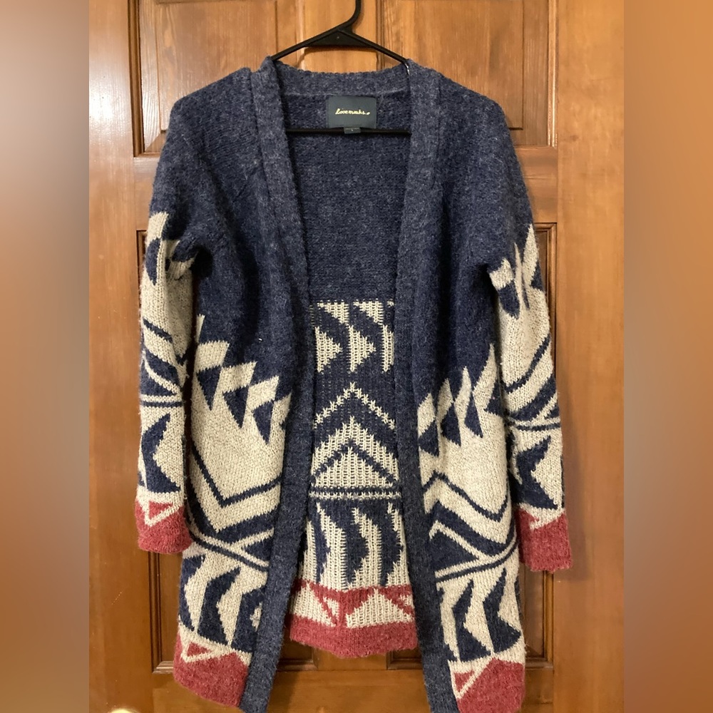 Boho tribal cardigan
